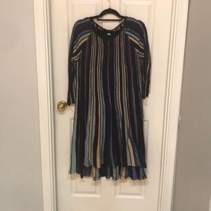 Anthropologie long sleeved dress